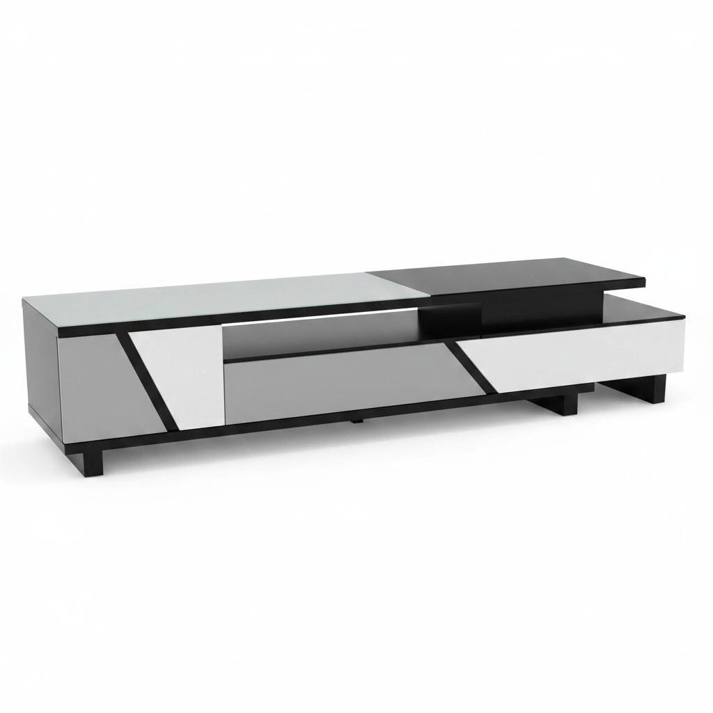 1.2m Centre Table | IH-CT1206 | Grey & White | INFINI HOMES UAE