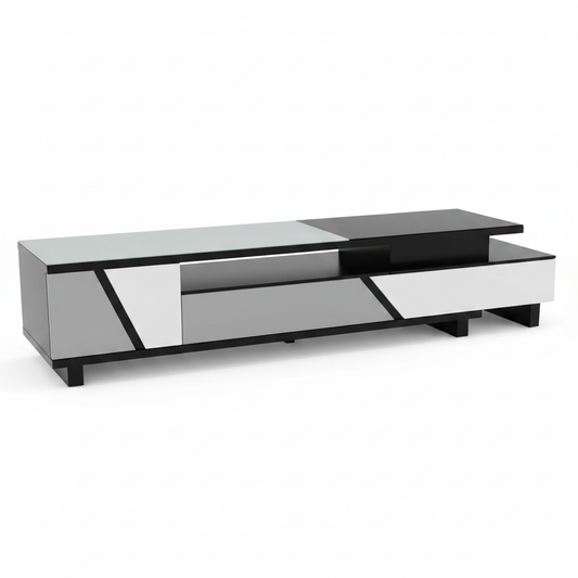 1.2m Centre Table | IH-CT1206 | Grey & White | INFINI HOMES UAE