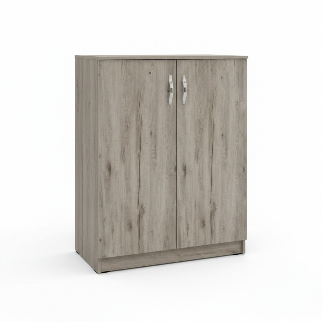 Wooden Shoe Rack 100x80x37cm | IH 9210 | INFINI HOMES UAE Beige