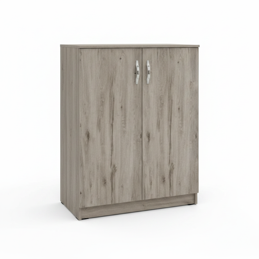 Wooden Shoe Rack 100x80x37cm | IH 9210 | INFINI HOMES UAE Beige