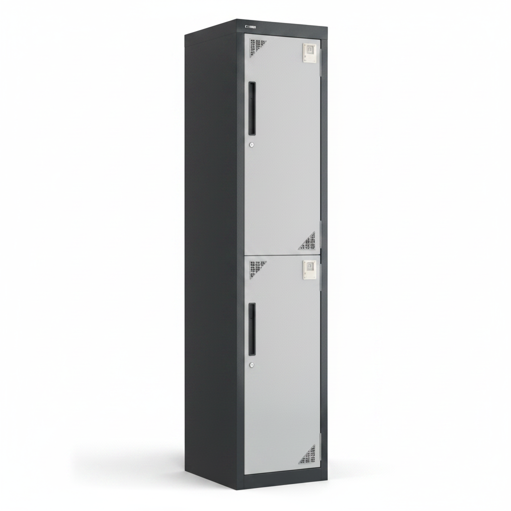 GO 2-Tier Steel Storage Locker | Model GO-T2 (FYD-G002) – UAE