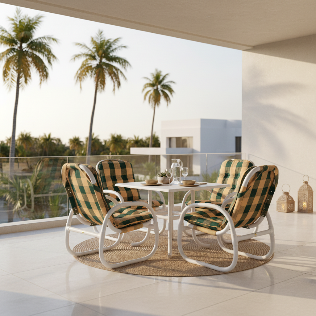 IH 1122 Dining Table and Chair Set UAE | Premium Furniture Dubai