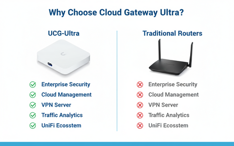 Ubiquiti UniFi Cloud Gateway Ultra (UCG-Ultra) - Next-Gen Network Gateway