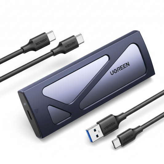 M.2 NVMe SSD Enclosure USB-C 3.2 Gen2 10Gbps UAE | Tool-Free External Adapter Thunderbolt 3 Compatible | Dubai Abu Dhabi Sharjah Ajman Fujairah RAK UAQ