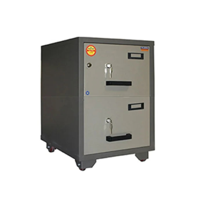 Valberg FC 2K-KK Fire Resistant 2-Drawer Filing Cabinet | UAE