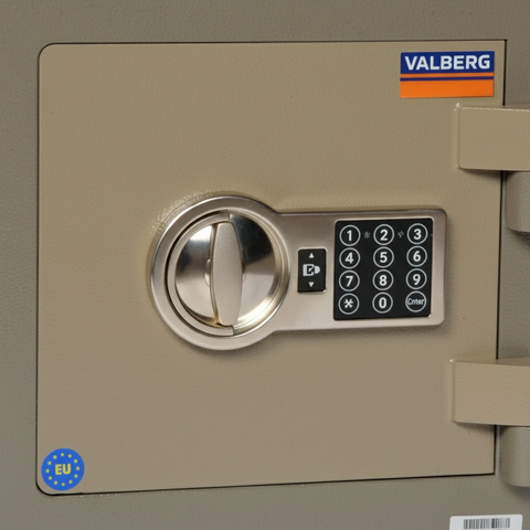 Valberg ASD-19 EL Deposit Safe – Green, Digital Lock System