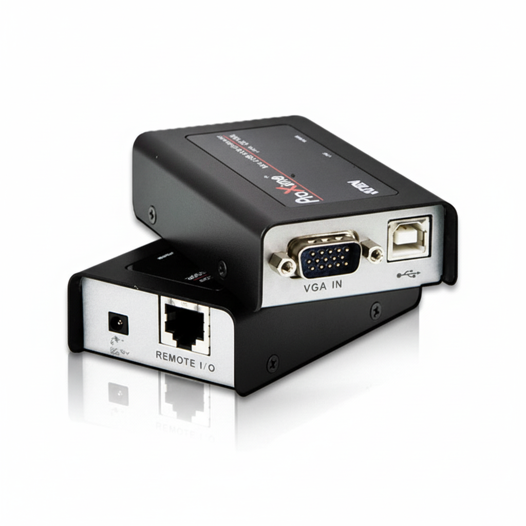 ATEN CE100 KVM VGA Extender 100m UAE | VGA KVM Extension Dubai Abu Dhabi Sharjah Ajman Umm Al Quwain Ras Al Khaimah Fujairah | UAE-Wide Delivery
