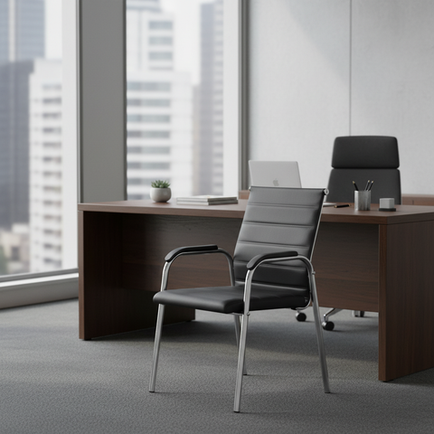 Visitor Chair Black IH 3030 V BLK | Premium Office Seating UAE