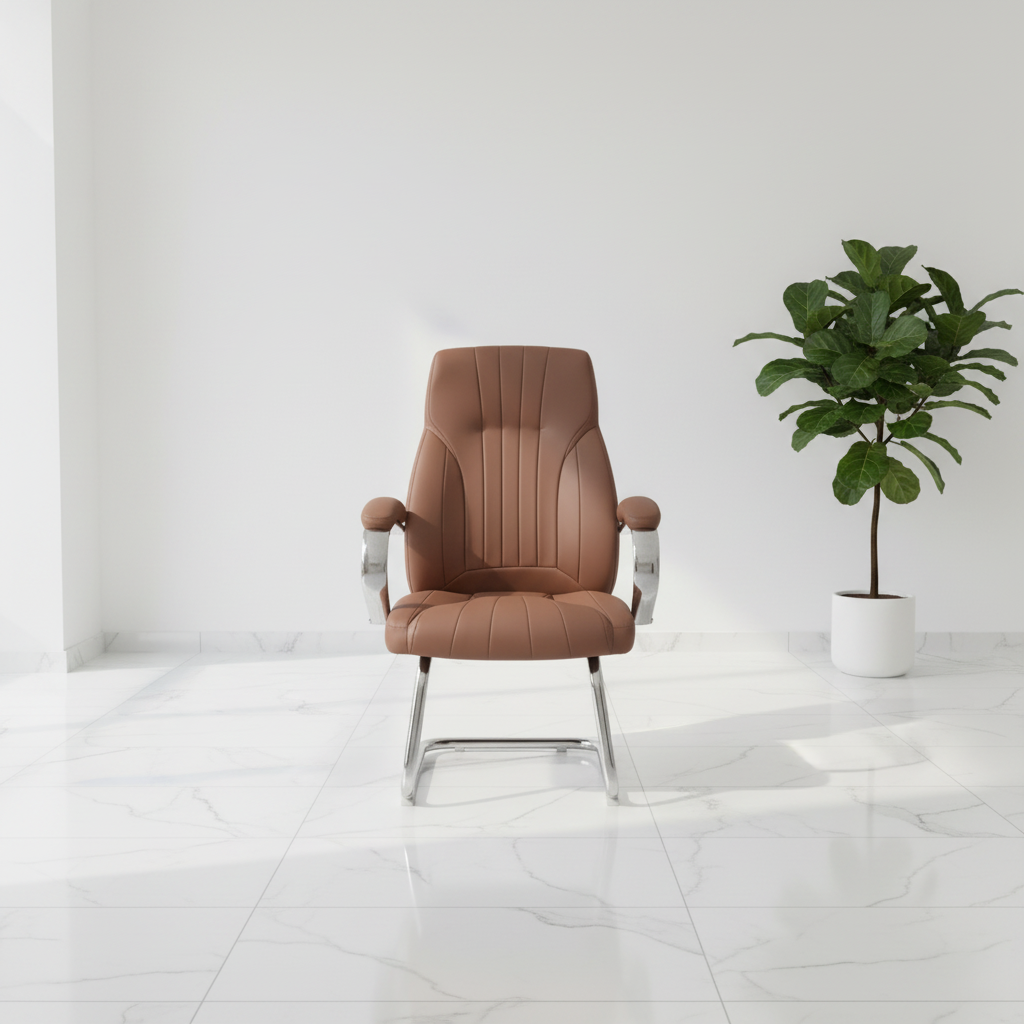 IH 923V PU Visitor Chair | Office Guest Seating UAE