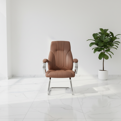 IH 923V PU Visitor Chair | Office Guest Seating UAE