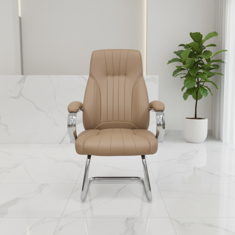 IH 923V PU Visitor Chair | Office Guest Seating UAE