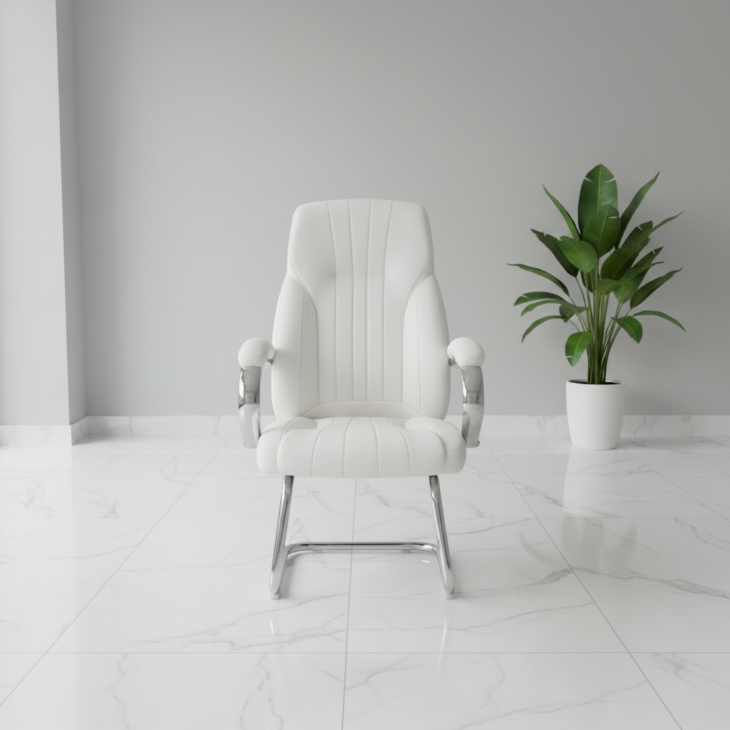 IH 923V PU Visitor Chair | Office Guest Seating UAE