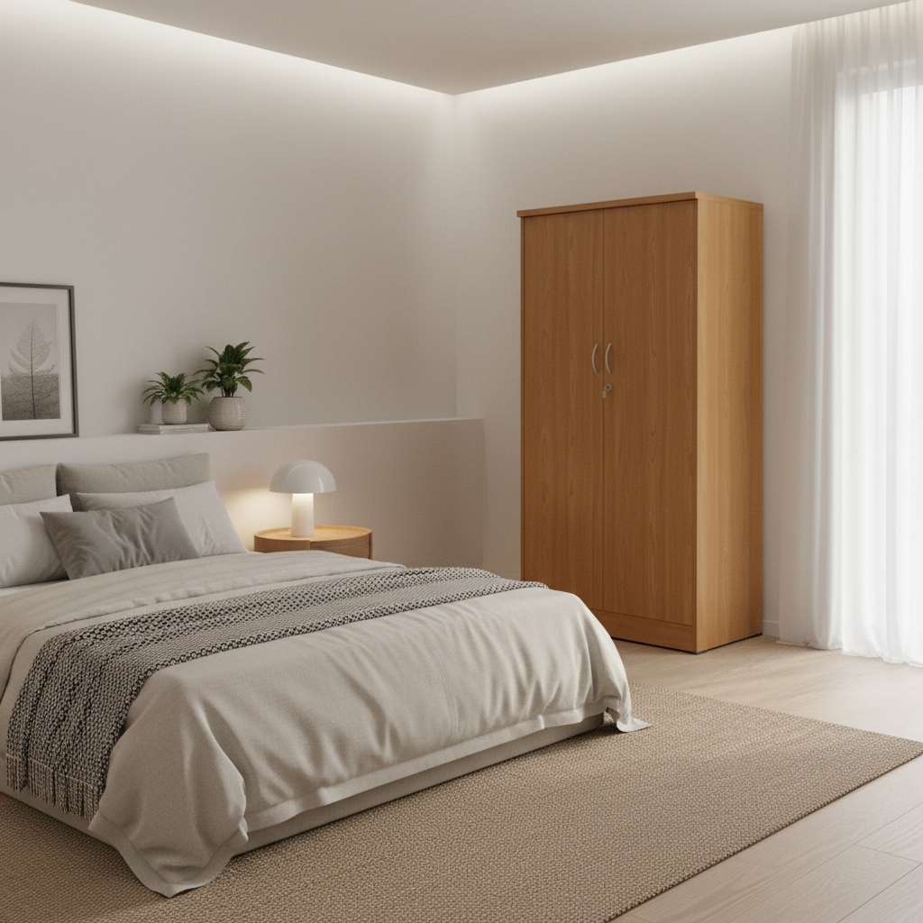 Book Cabinet with Wooden Doors | Premium Storage | INFINI HOMES