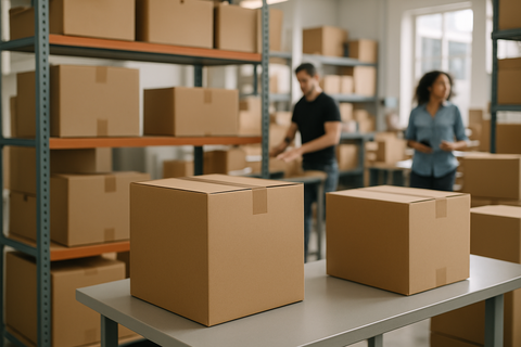 Carton Box 30x30x30cm Dubai | Heavy Duty Shipping Box UAE | 5-Ply Corrugated Packaging