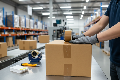 Brown Tape 50 Yards - INFINI HOMES Premium Packaging Tape