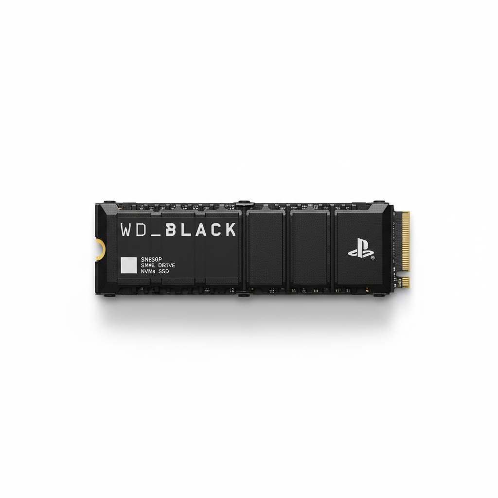 WD Black SN850P 2TB NVMe M.2 SSD for PS5 UAE | Official PlayStation 5 Storage Expansion with Heatsink | Dubai Abu Dhabi Sharjah Ajman Fujairah Ras Al Khaimah Umm Al Quwain
