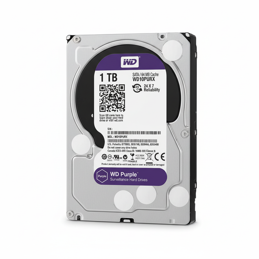 WD Purple 1TB Surveillance Hard Drive UAE | WD10PURX SATA 6Gb/s | Dubai Abu Dhabi Sharjah Ajman Ras Al Khaimah Fujairah Umm Al Quwain
