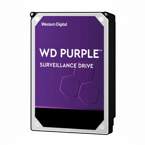 WD Purple Surveillance 8TB HDD SATA with 3 Years Warranty - WD82PURZ | UAE Stock