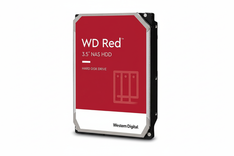 WD Red 6TB NAS HDD 5400RPM SATA 6Gb/s 3.5 Inch (WD60EFAX) - UAE Stock