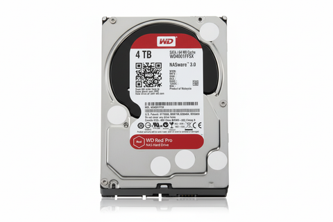 WD Red Pro 4TB NAS HDD 7200RPM SATA 6Gb/s 3.5 Inch WD4001FFSX | UAE Stock Dubai Abu Dhabi Sharjah