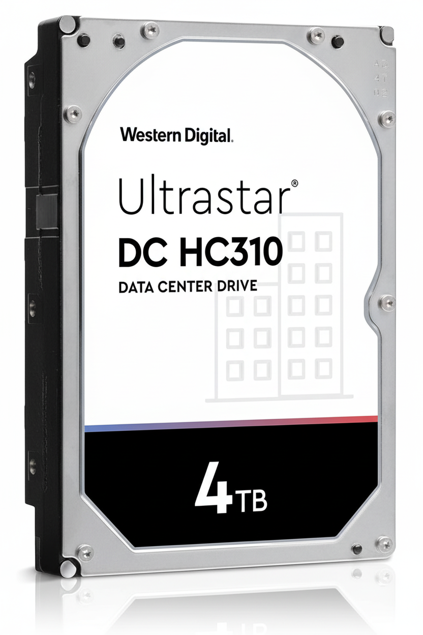Western Digital Ultrastar DC HC310 4TB Server HDD 7200 RPM SATA 6Gb/s 3.5" - UAE Stock