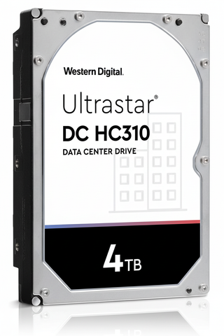 Western Digital Ultrastar DC HC310 4TB Server HDD 7200 RPM SATA 6Gb/s 3.5" - UAE Stock