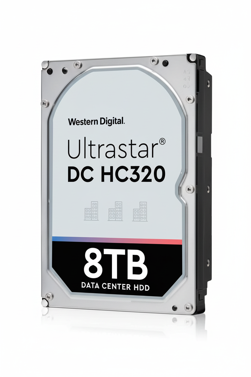 Western Digital Ultrastar DC 8TB Server HDD 7200 RPM SATA 6Gb/s 3.5 Inch - UAE Stock
