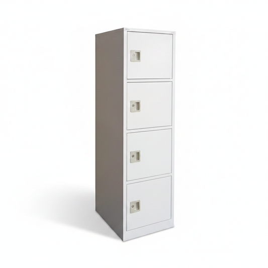 Metal 4-Tier Locker | Steel Storage Cabinet UAE – INFINI HOMES