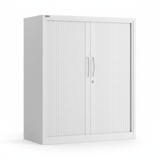 GO Tambour Cupboard | Space-Saving Office Storage | UAE Delivery