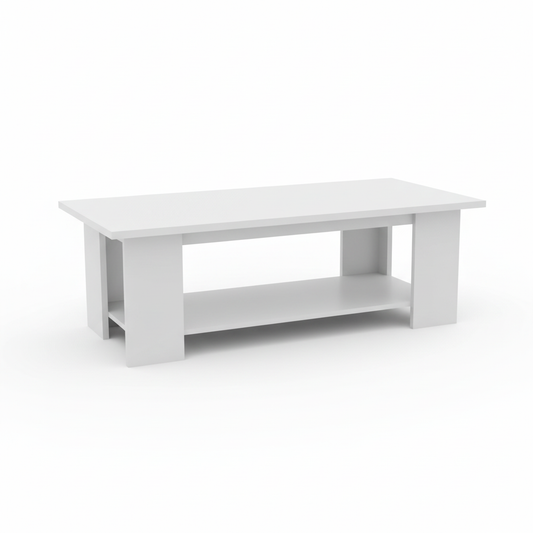 Coffee Table IH 4120 | Modern White Living Room Table – INFINI HOMES