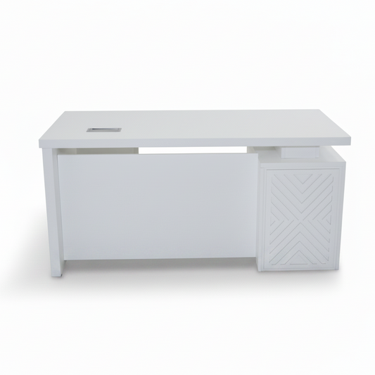Office Desk 120x60x75 cm | White Home Office Desk UAE – IH-5077