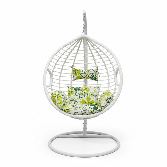 White Swing Chair | Premium Outdoor Seating UAE | IH 2006