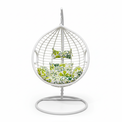 White Swing Chair | Premium Outdoor Seating UAE | IH 2006