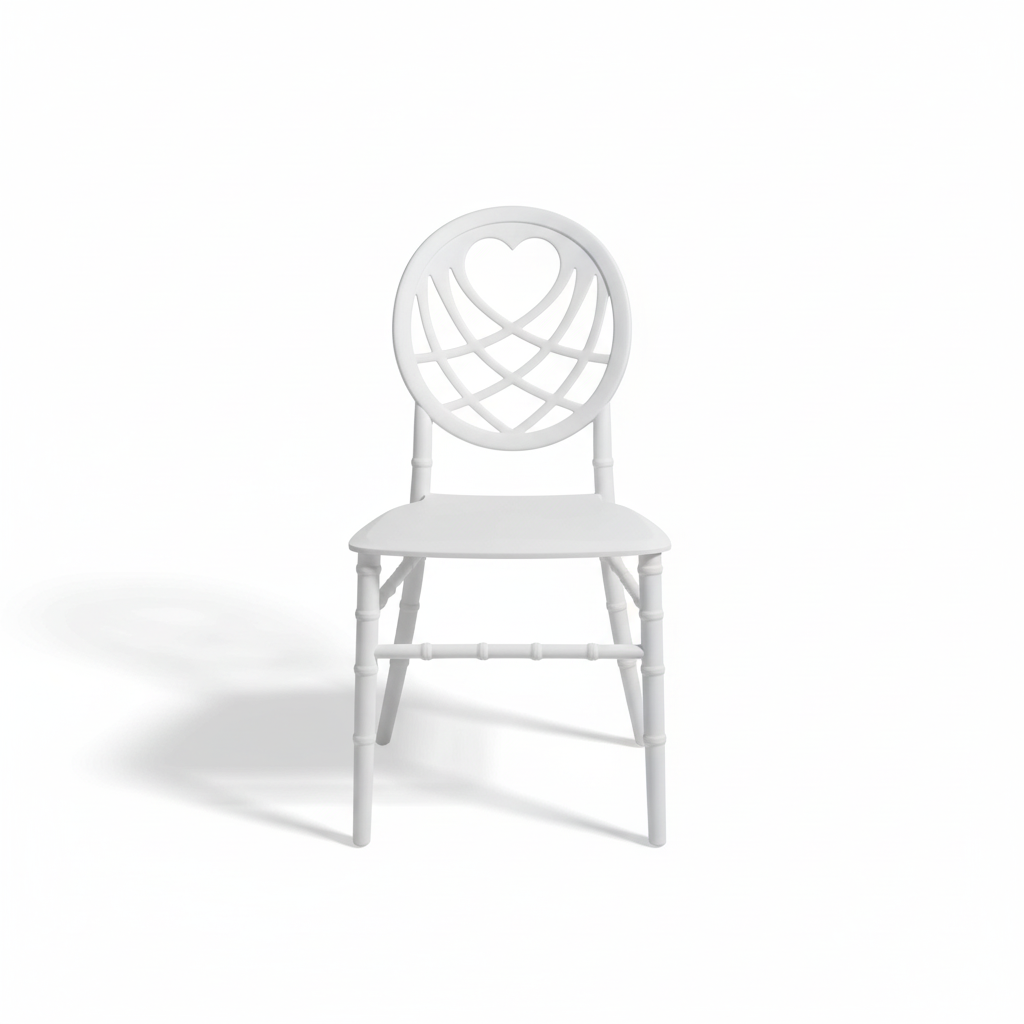 PP Dining Chair | Modern Polypropylene Chair – INFINI HOMES UAE White