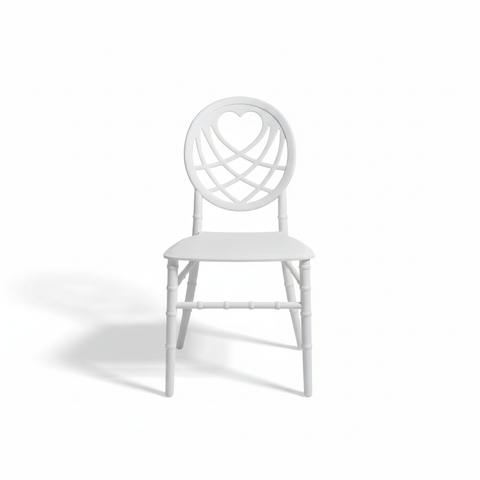 PP Dining Chair | Modern Polypropylene Chair – INFINI HOMES UAE White