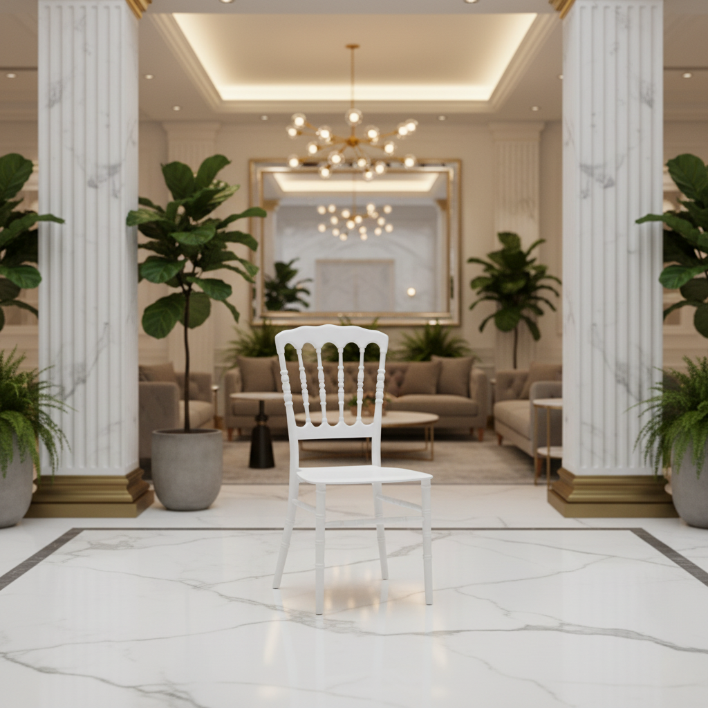 Dining Chair IH C20 – White | Premium Modern Chair UAE