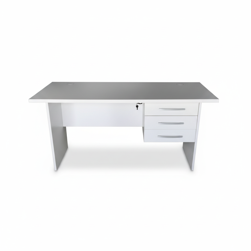 Office Desk White 120x60x75 cm | Premium Workstation UAE