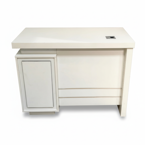 Office Desk 100x50cm White - Premium Workspace Furniture UAE