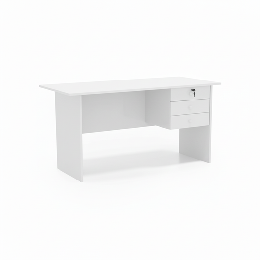 Office Desk White 117x57x72 cm | Premium Workspace Furniture UAE