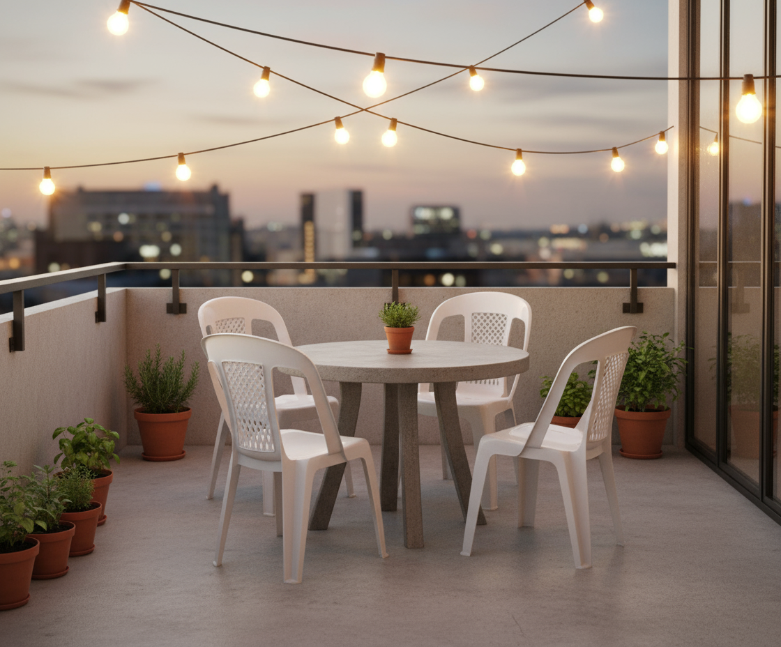 Premium Regal Chairs Set of 4 Beige - UAE Wide Delivery | Dubai Abu Dhabi Sharjah