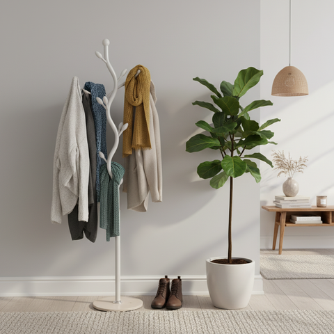 Marble Base Coat Hanger IH 7067 | Premium Coat Stand Dubai UAE