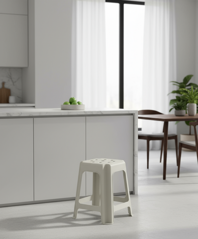 High Stool Square - Premium Plastic Step Stool UAE | Dubai Abu Dhabi Sharjah