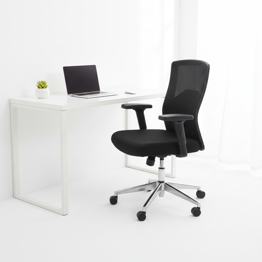 Office Chair Black IH 812 M WHT | Premium Ergonomic Seating UAE