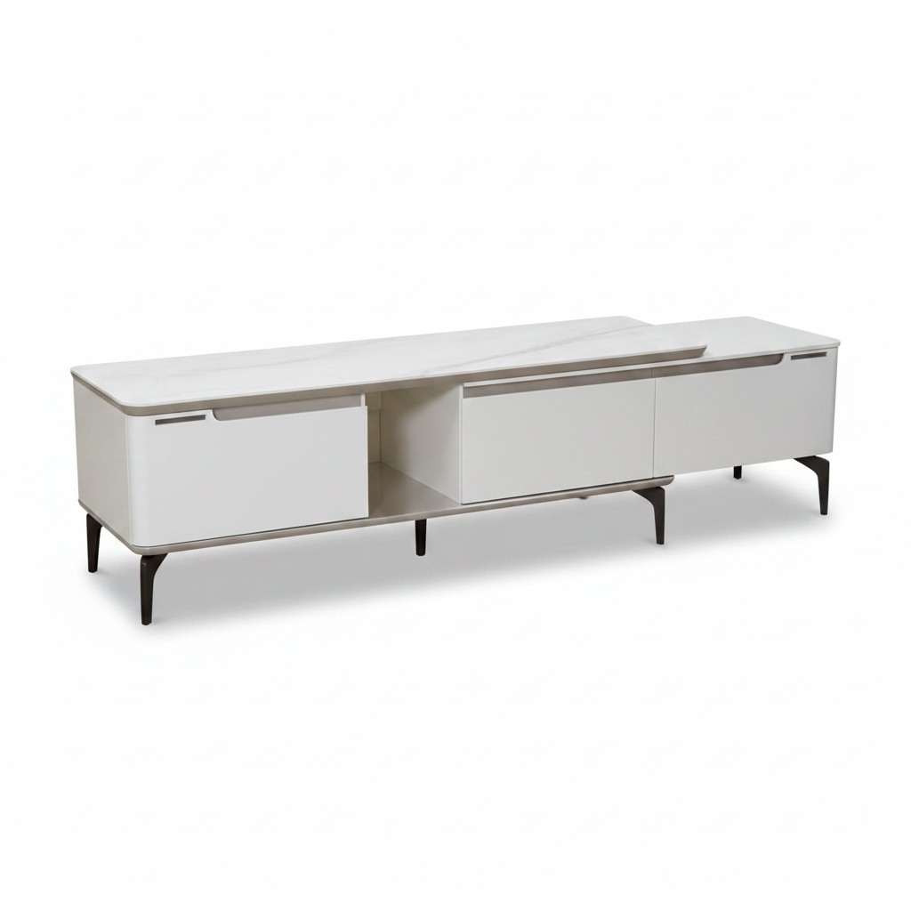 Marble Top High Glossy TV Stand | IH TVF3-17 | 280cm & 170cm