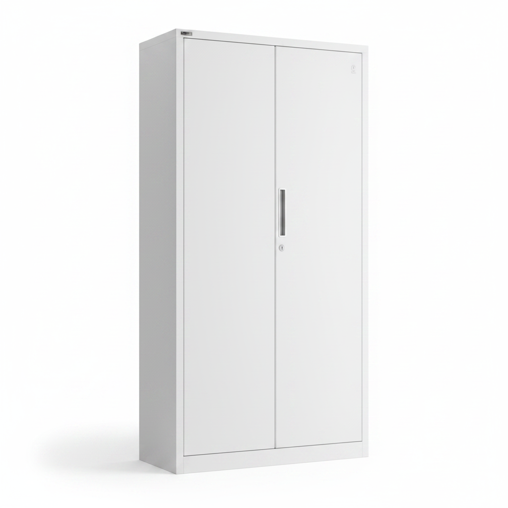 GO Full Height Cabinet | Model GO-FMBC (FYD-W007) – White Tex Storage Solution