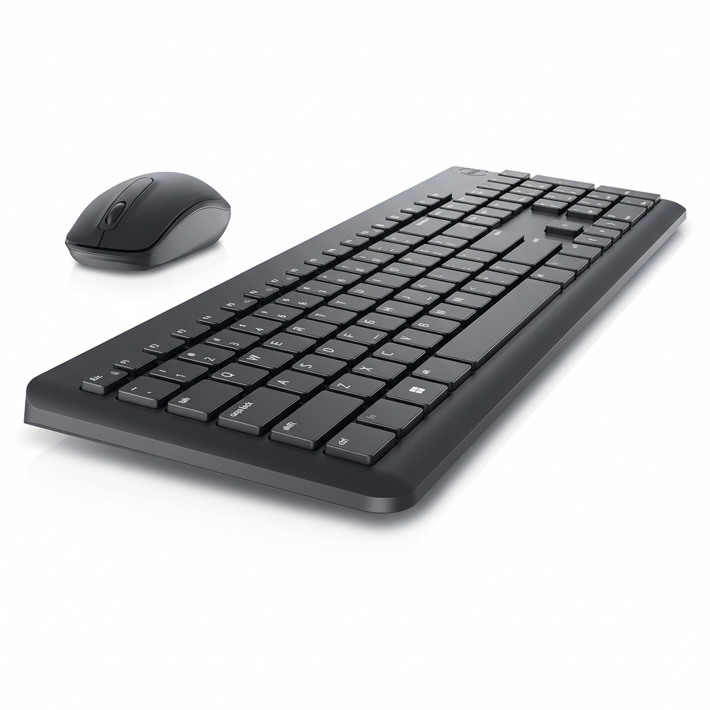 Wireless Keyboard and Mouse Combo KM3322W – Anti-Fade Spill-Resistant 1000 DPI | UAE Stock – Dubai, Abu Dhabi, Sharjah, Ajman, Fujairah, Ras Al Khaimah & Umm Al Quwain