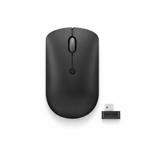 400 USB Type-C Wireless Compact Mouse with Battery – Black | UAE Stock
