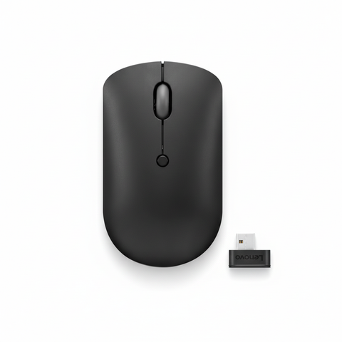 400 USB Type-C Wireless Compact Mouse with Battery – Black | UAE Stock