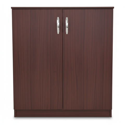 Wooden Shoe Rack 100x80x37cm | IH 9210 | INFINI HOMES UAE Maroon