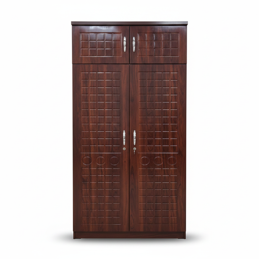 Two Door Wardrobe With Top IH 741 | Bedroom Storage UAE